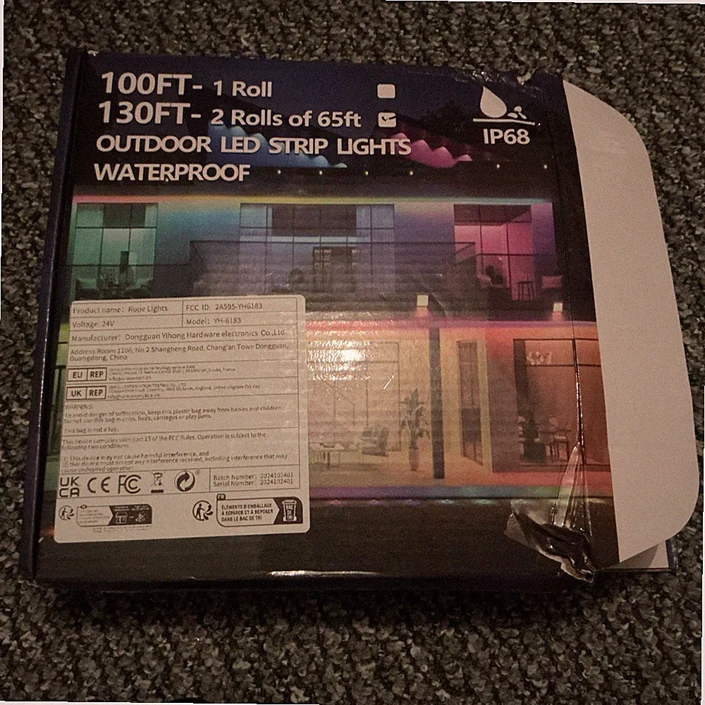 130 Fuß 39,62 m RGBW LED Streifen Licht Wasserdicht Fernbedienung Dimmbar Timer