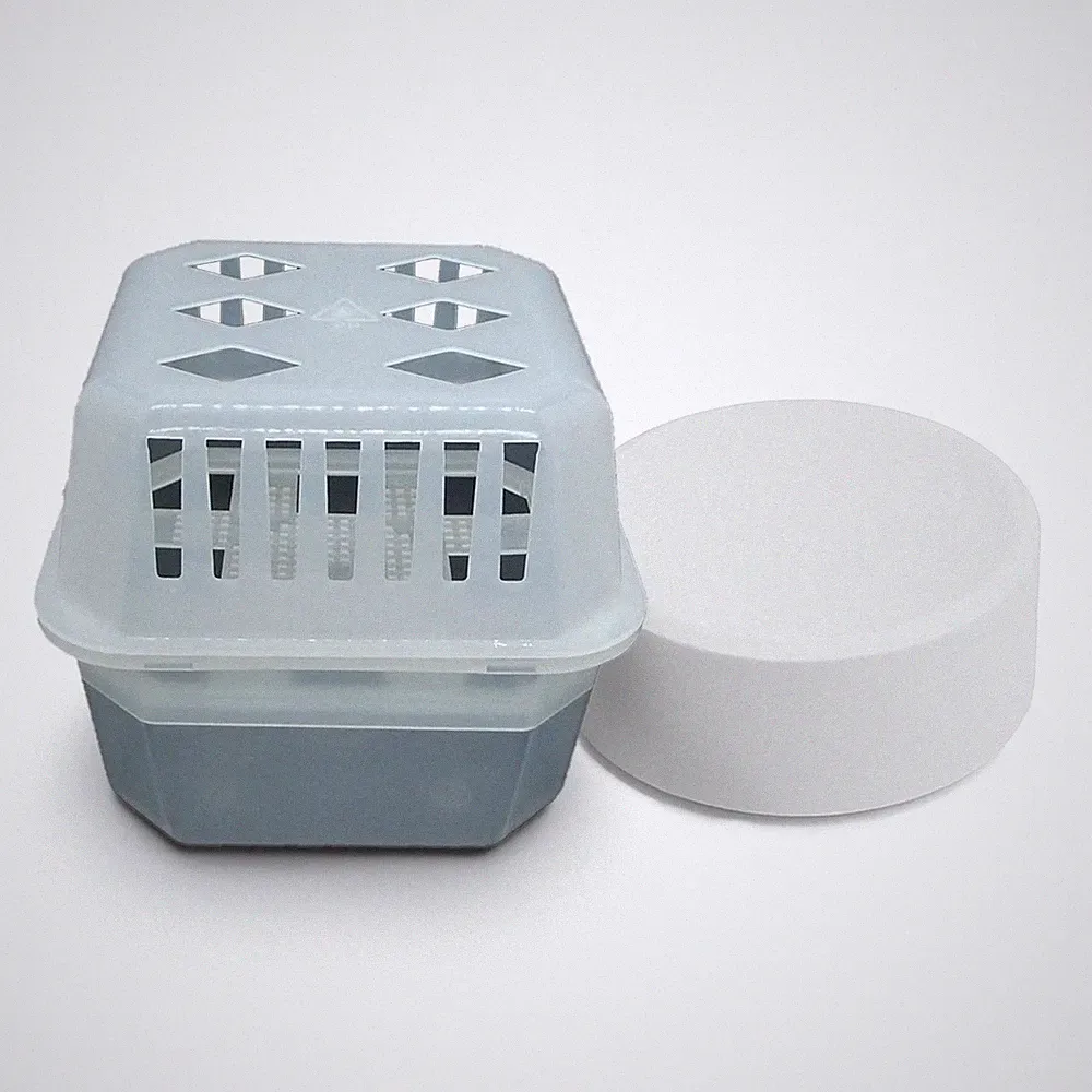 1x reilo Mini Raumentfeuchter Box 0,5l mit 12x 450g Luftentfeuchter TAB's