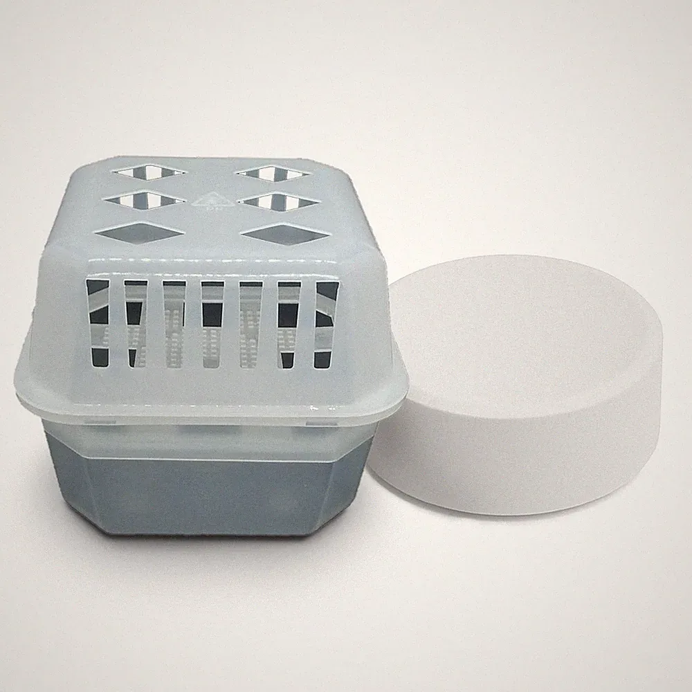 1x reilo Mini Raumentfeuchter Box 0,5l mit 2x 450g Luftentfeuchter TAB