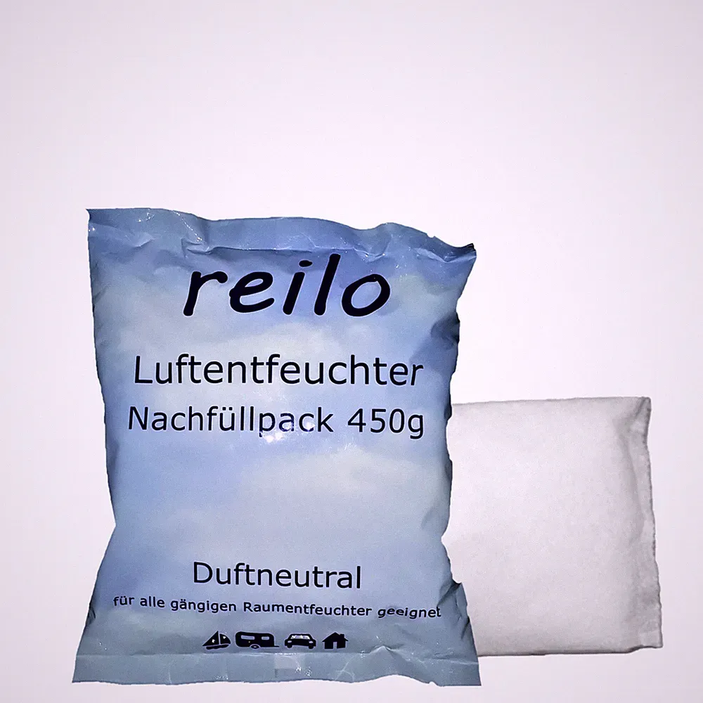 24x 450g reilo Raum-/ Luftentfeuchter Granulat Flakes im Vliesbeutel