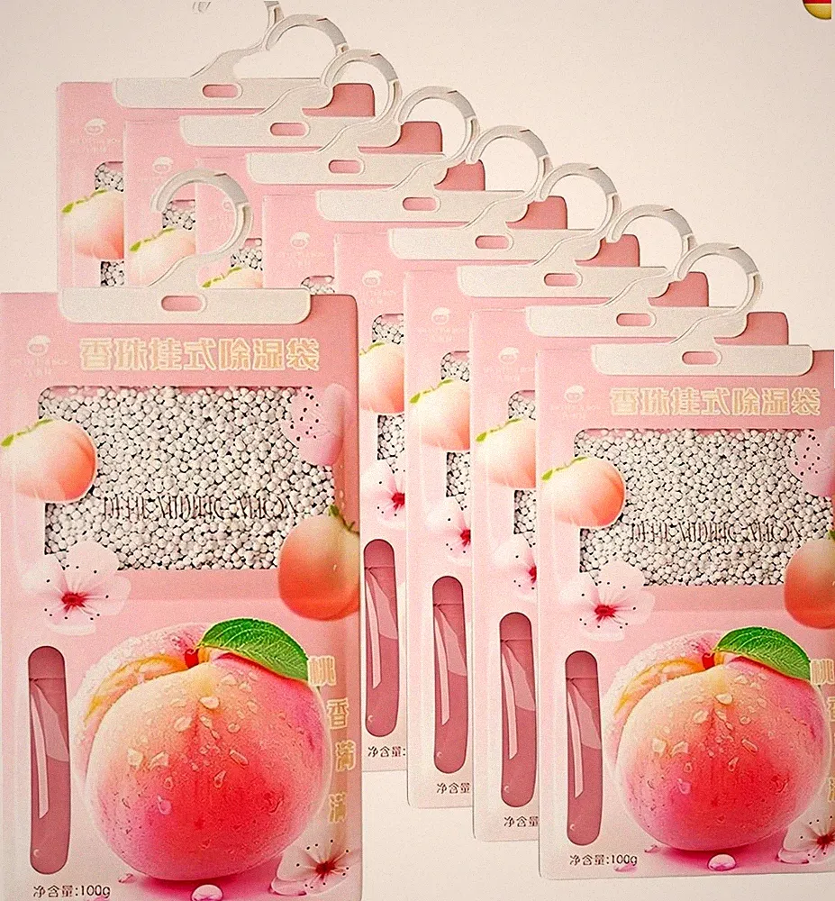 9 x 100g Luftentfeuchter beutel zum Hängen, Luftentfeuchter Granulat mit Duft