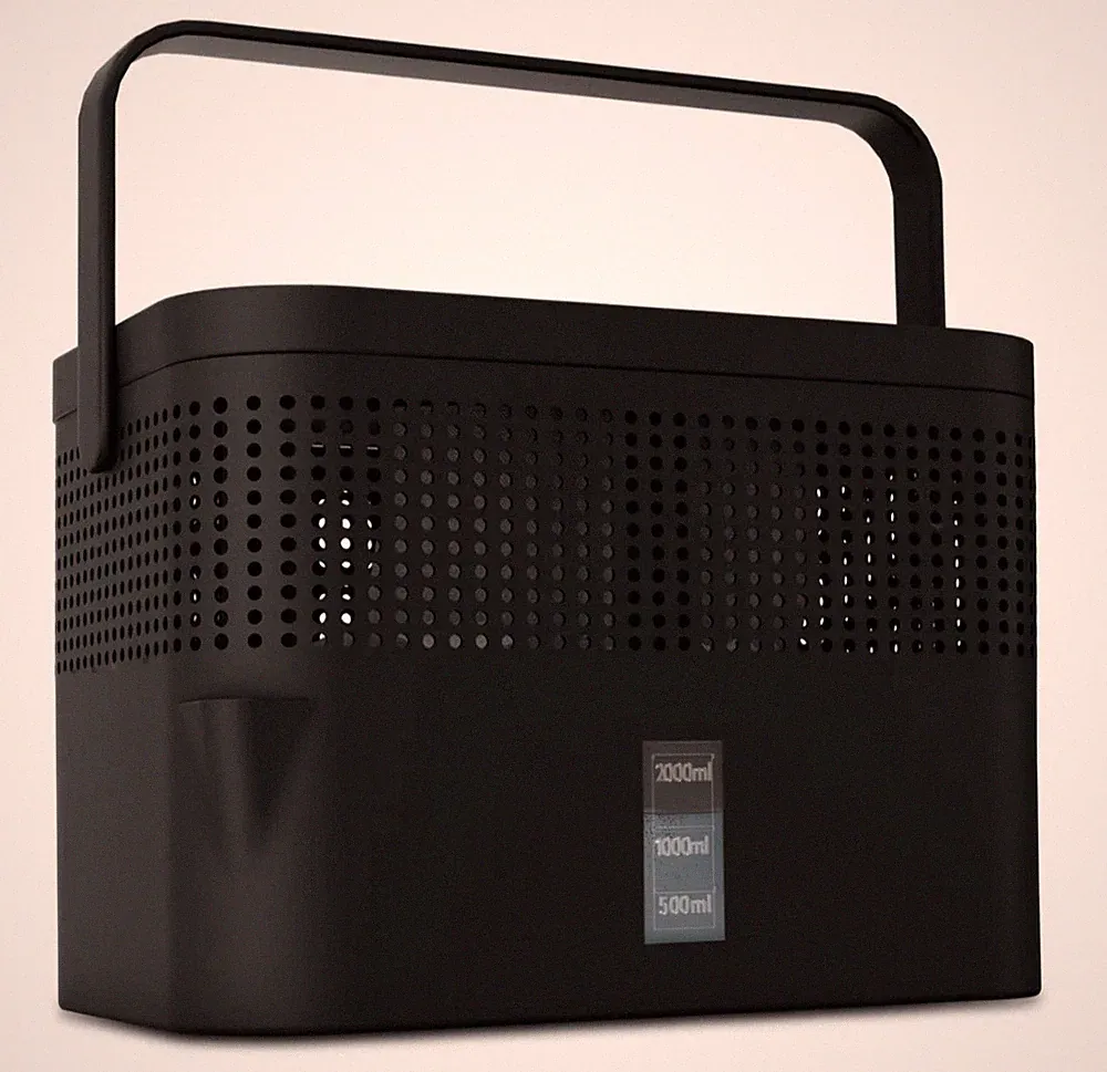 AirOne Max – Stromloser Luftentfeuchter bis 33 m², 360° Belüftung, 980g Granulat