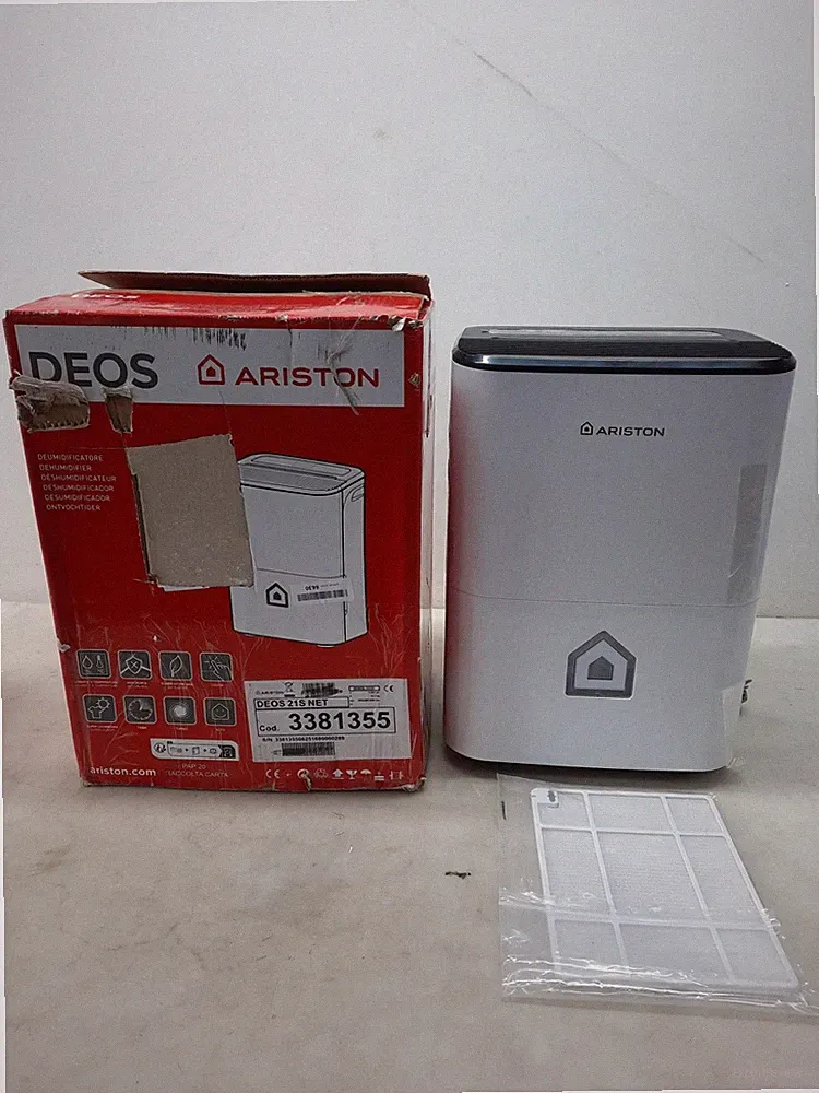 Ariston 10192869 360 W Deos 21s WiFi Luftentfeuchter, tragbar, Weiss 21 L