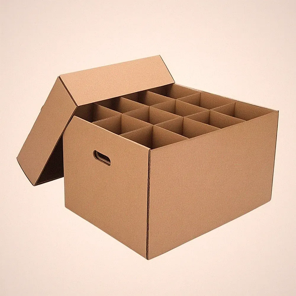 Aufbewahrungsbox mit Trennwänden mit 12 Fächern für Keller, Profi