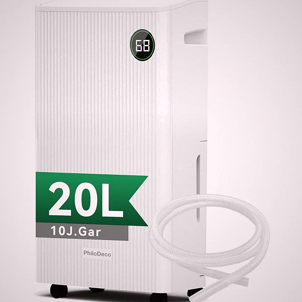 Automatischer Luftentfeuchter 20L für Keller und Wohnräume – Sicher und effektiv