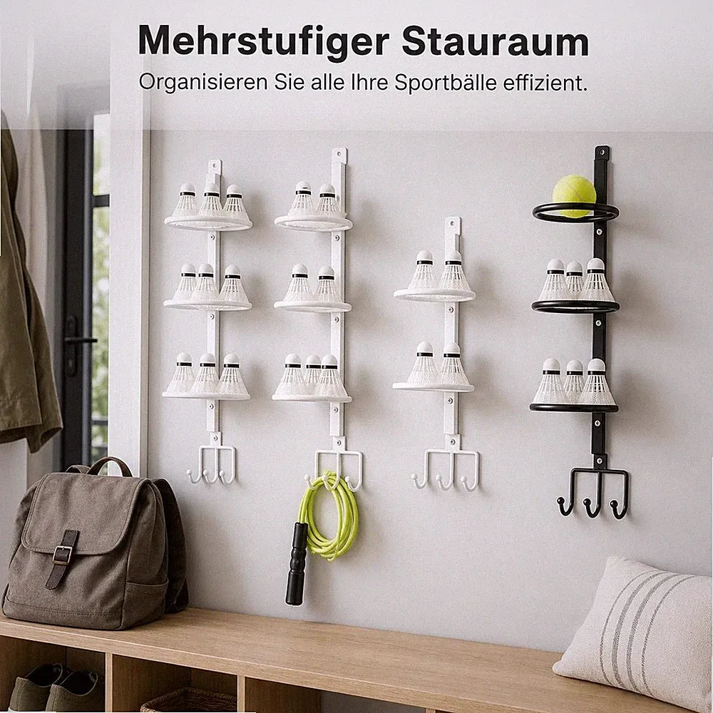 Ballständer zur Wandmontage, für den Keller - für die Wand