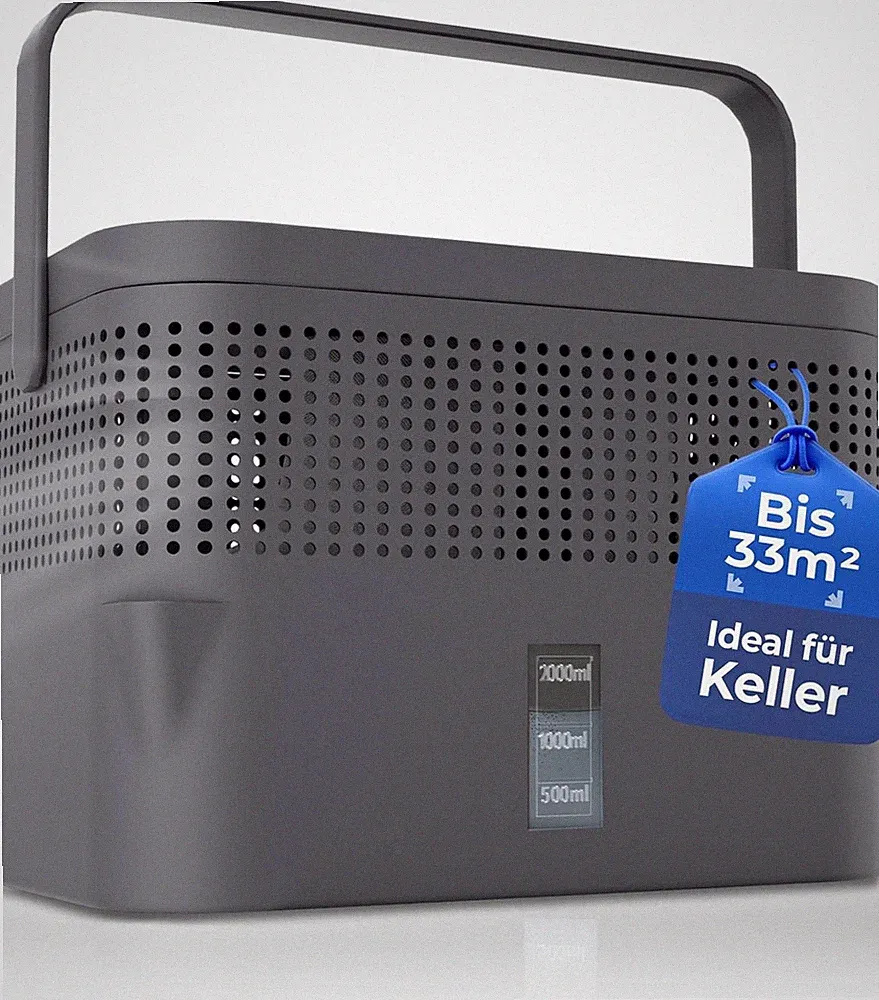 BonAura® Luftentfeuchter ohne Strom - Raumentfeuchter für Keller, Bad uvm. - 9