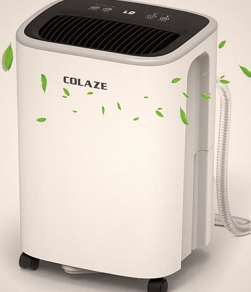 COLAZE Luftentfeuchter 12L/Tag Elektrischer Entfeuchter für Keller Zuhause