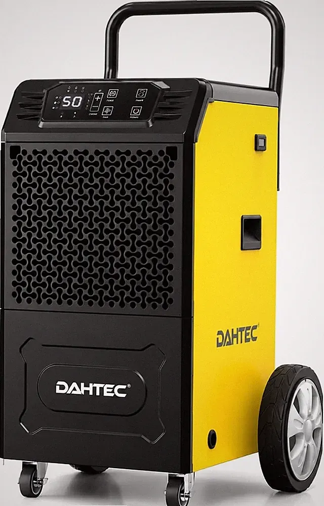 DAHTEC Bautrockner Luftentfeuchter 50 L/Tag für Räume bis 120 m²/400 m³ 7L
