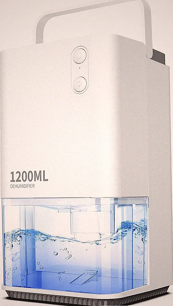 EasyAcc Luftentfeuchter 1200ml Leise Entfeuchter Energiesparend Tragbarer DE