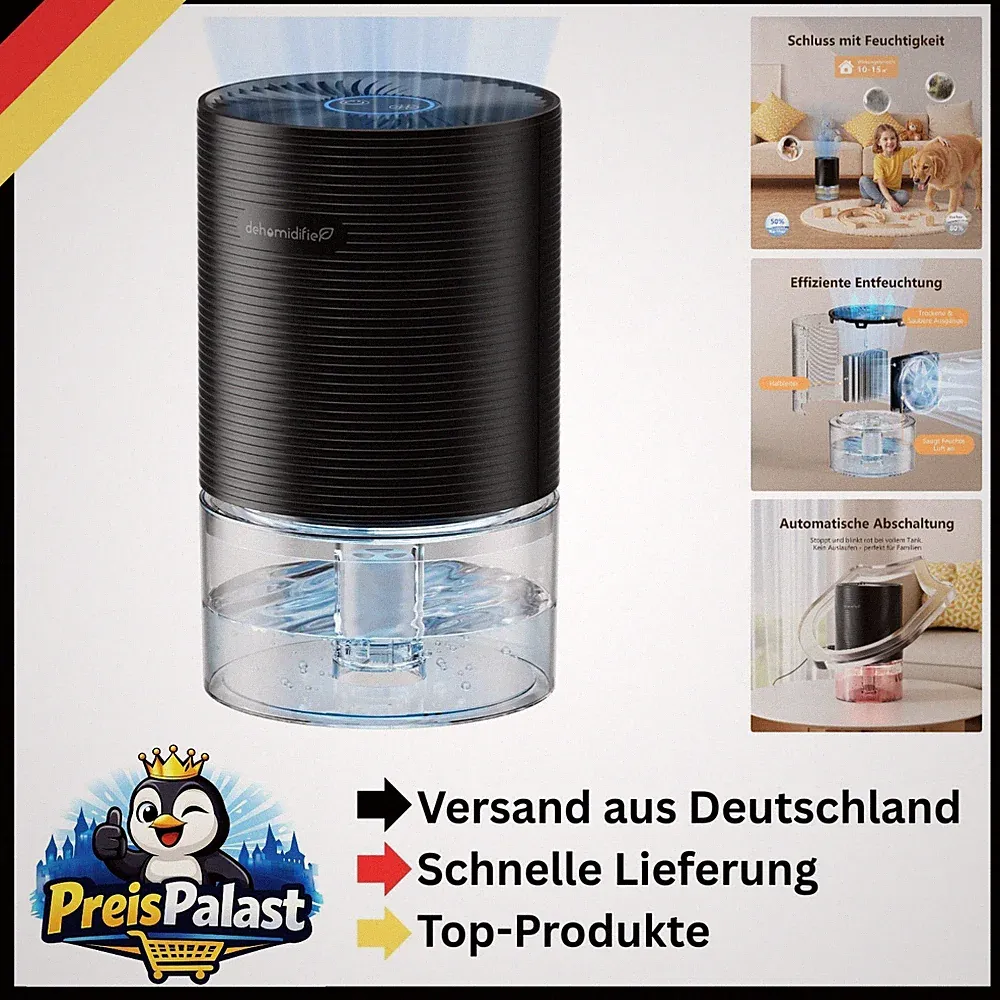 Elektrischer Luftentfeuchter Haushalt Schlafzimmer Auto 750ml leise