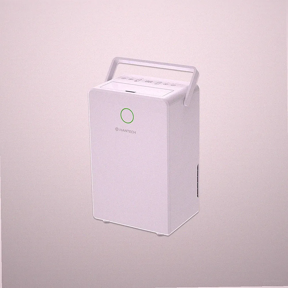 Luftentfeuchter 10 Liter/ Tag HANTECH D018C mit Autofunktion, Rollen und Timer