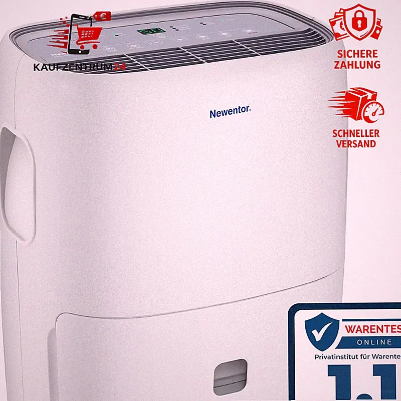 Luftentfeuchter 25L/Tag 270W für Räume bis 215m³ 80m² mit Ablaufschlauch und