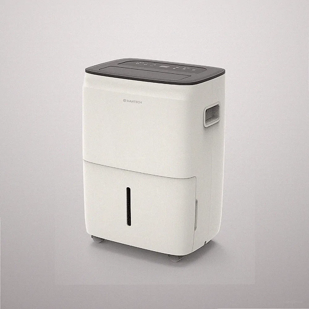 Luftentfeuchter 30 Liter/ Tag HANTECH D018C mit Autofunktion, Rollen und Timer