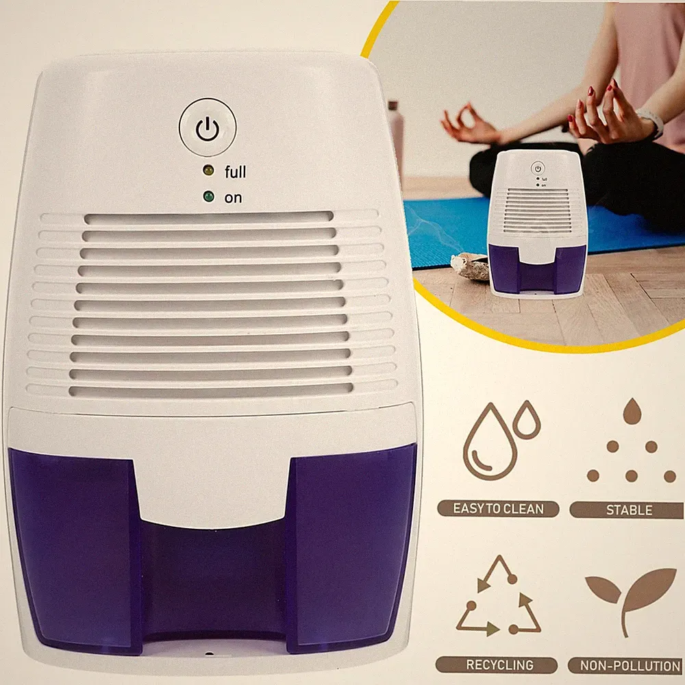 Luftentfeuchter 500ml Dehumidifier Leiser Feuchtigkeitsabsorber Entfeuchter