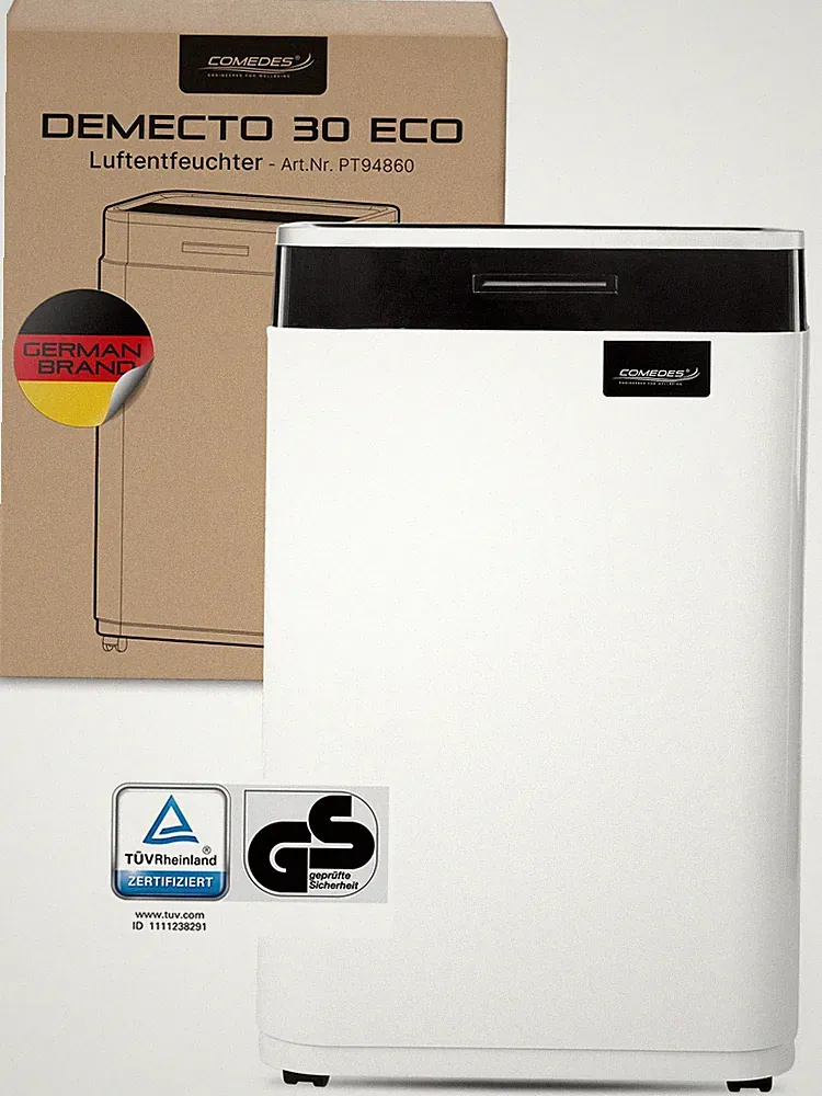 Luftentfeuchter Comedes Demecto 30 eco, bis 50m², 25 Liter/Tag
