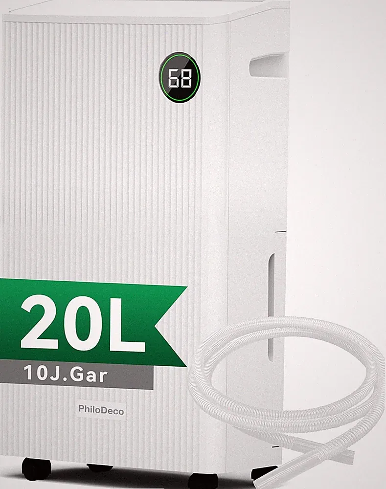Luftentfeuchter Elektrisch 20L, Entfeuchter Elektrisch Für Keller, Raumentfeucht