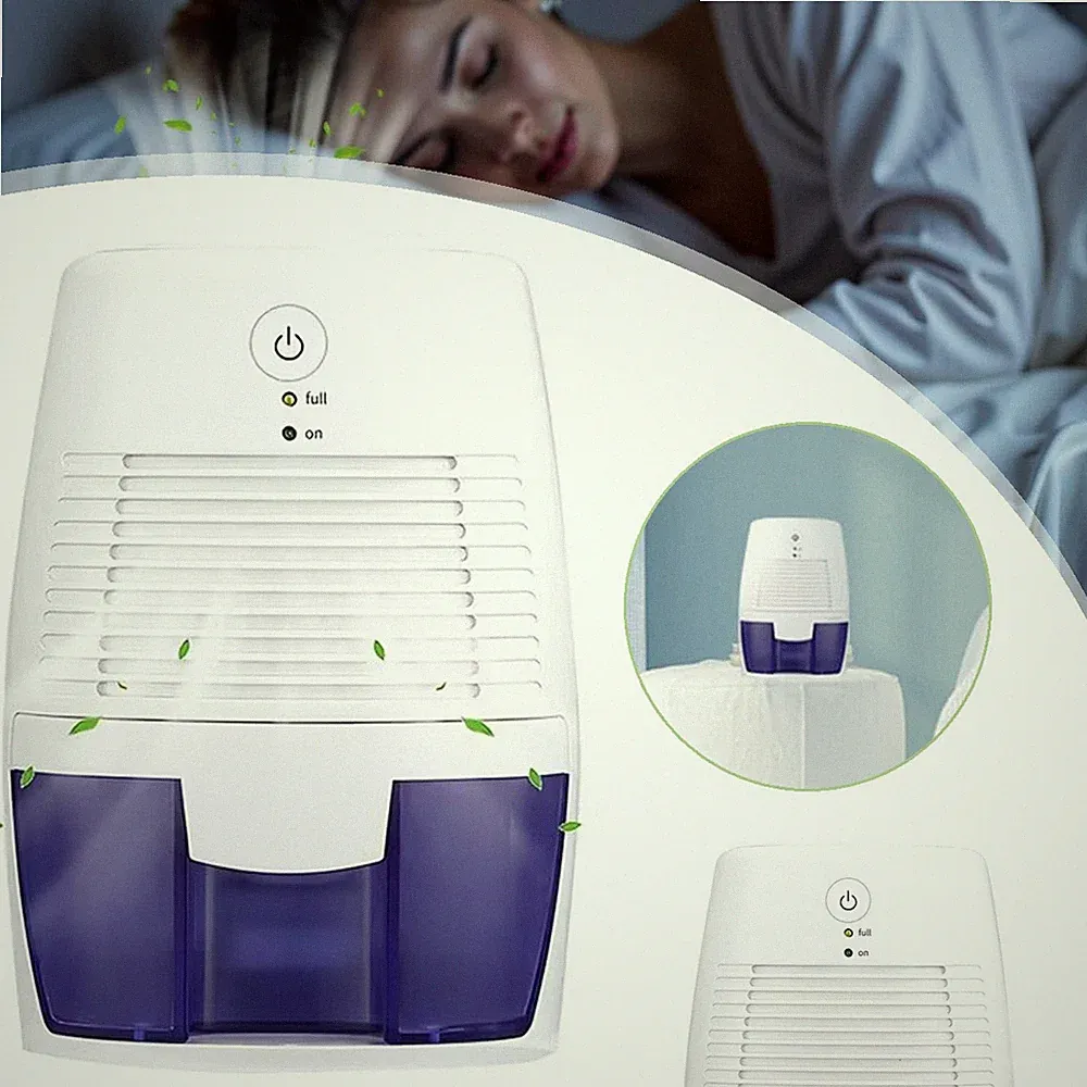 Luftentfeuchter Elektrischer Entfeuchter Mini Raumentfeuchter für Schlafzimmer