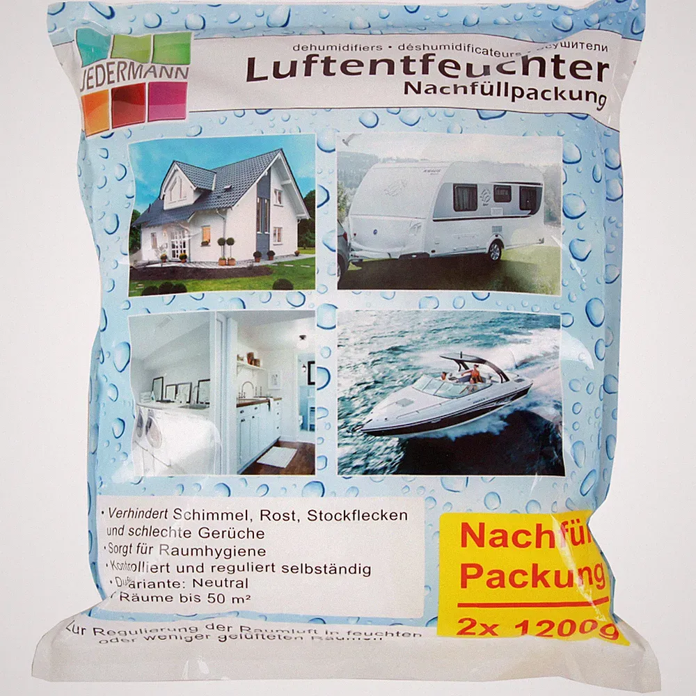 Luftentfeuchter Granulat ( 2x1200g ) Raumentfeuchter Feuchtigkeits-Stopper Auto