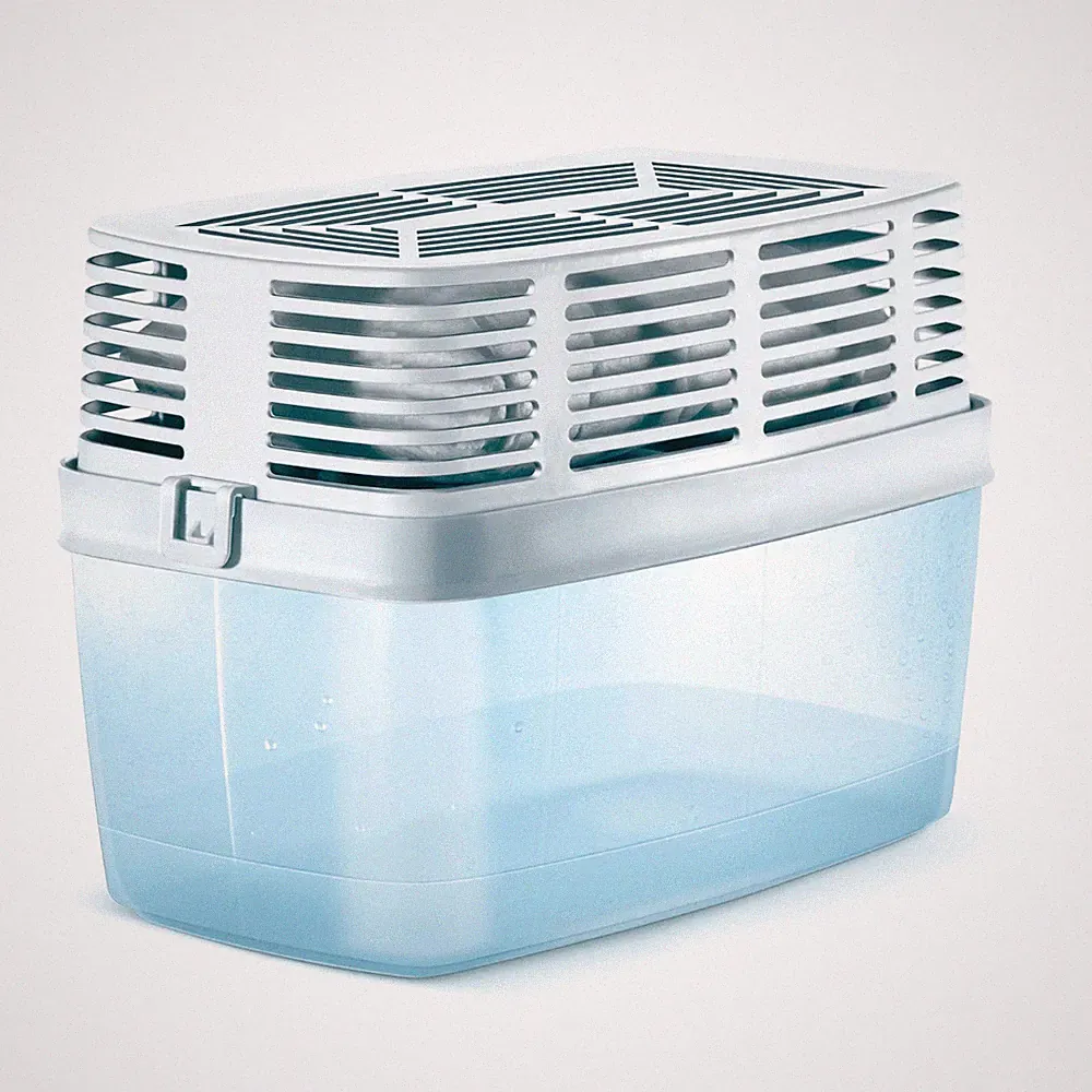 Luftentfeuchter inkl Gerät 1kg Granulat geruchsneutral Humydry 35m²
