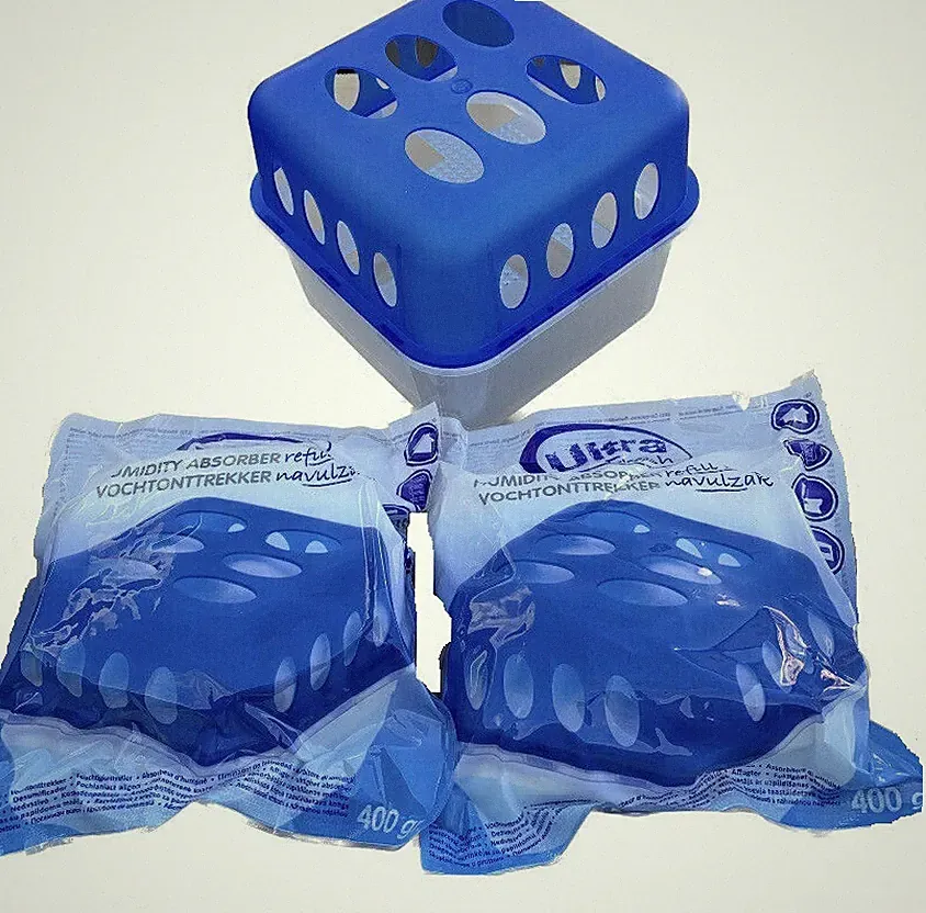 Luftentfeuchter Set 1x Box + 2x 400g Granulat Raum Entfeuchter Trockner ULTRA