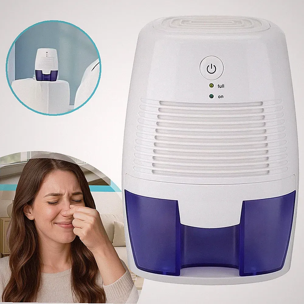 Mini Luftentfeuchter Elektrisch Entfeuchter Raumentfeuchter Dehumidifier Tragbar