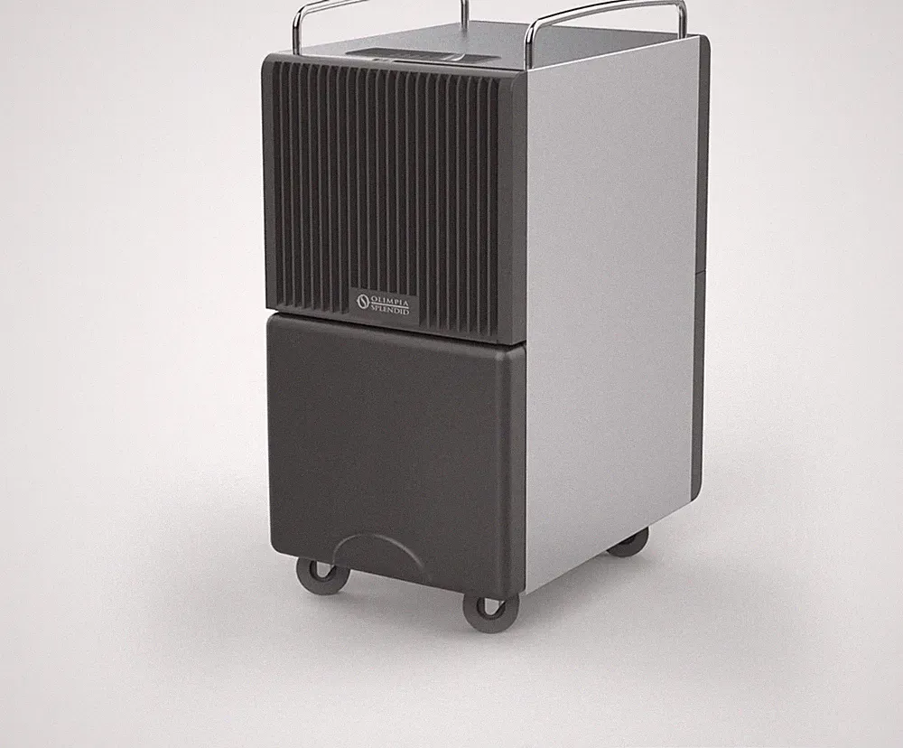 Olimpia Splendid SECCOPROF 30 P Entfeuchter 560 W 30 L Schwarz Edelstahl