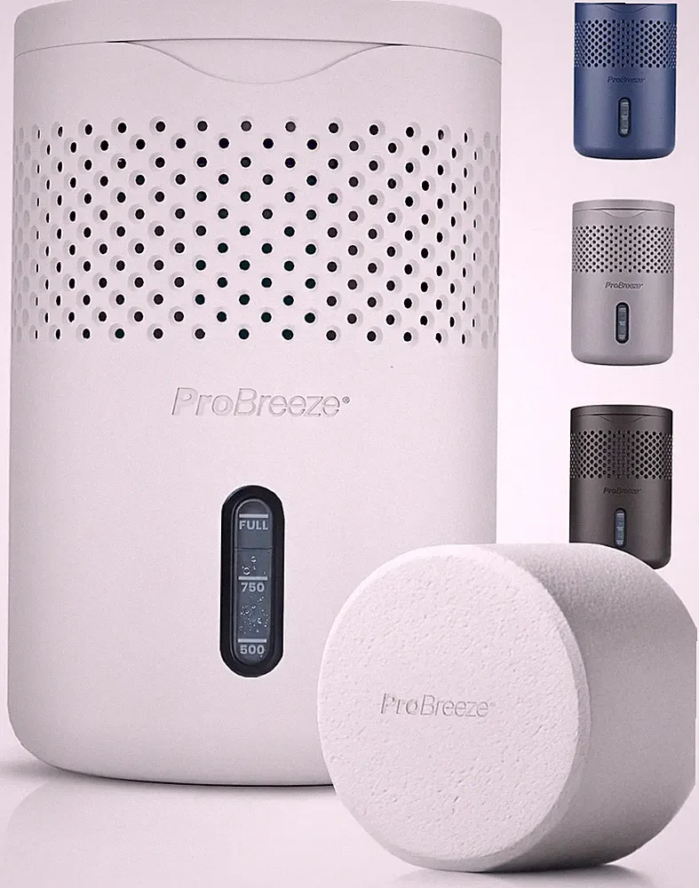 Osmo Probreeze 3 xLuftentfeuchter Geräuschlos Nachfüllbar & Ohne Strom 1,3 Liter