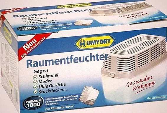 Raumentfeuchter Gerät HUMYDRY Premium 1kg