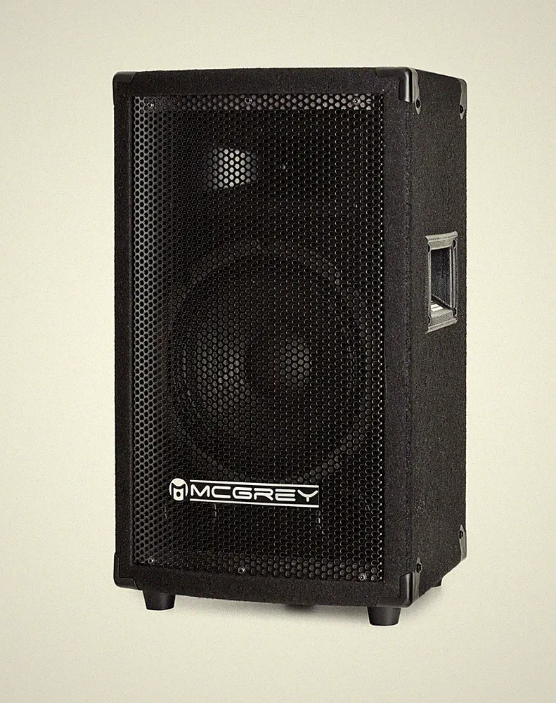 Super MCGREY Lautsprecherbox 300 W, perfekt für den heimischen Partykeller!
