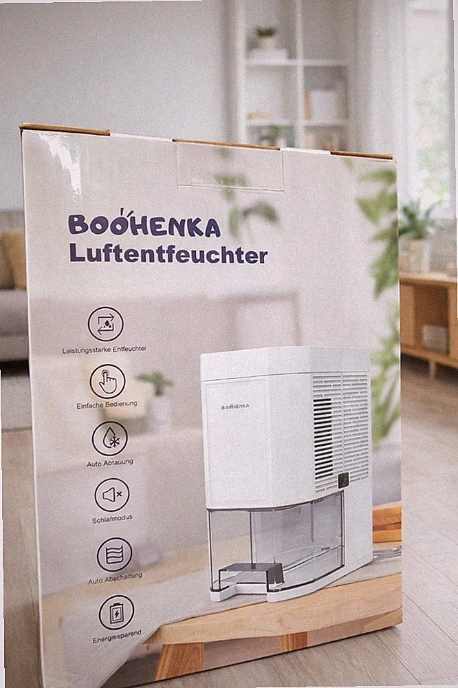 ✅️Ultra-leiser 1200ml💧Luftentfeuchter🏆mit Schlafmodus |Energieeffizient,Sicher