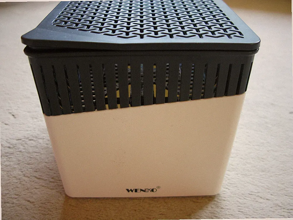 WENKO Raum Entfeuchter Cube 500 g Luft Box Auto Keller Bad weiß