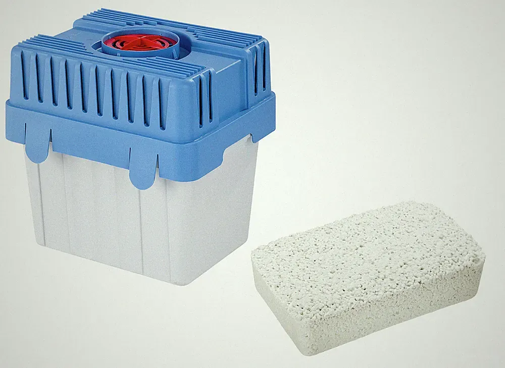WENKO Raum Luft Entfeuchter + 5 kg Granulat Keller Bad Auto WC Schimmel